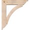 Ekena Millwork Thorton Traditional Smooth Bracket w/ Offset Brace, Douglas Fir, 7 1/2"W x 32"D x 36"H BKT0806X32X36THR01SDF - alternate 3